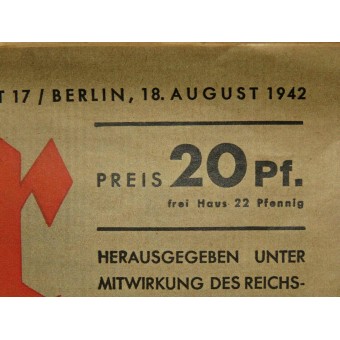 Der Adler, Nr. 17, 18 de agosto de 1942. Espenlaub militaria